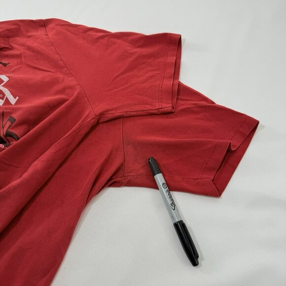 Black Island Skull Skeleton Crossbones Tshirt Men Size L Halloween Horror Devil - Picture 6 of 12